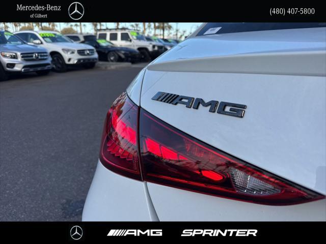 new 2025 Mercedes-Benz AMG C 43 car, priced at $67,400