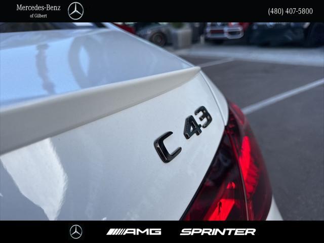 new 2025 Mercedes-Benz AMG C 43 car, priced at $67,400