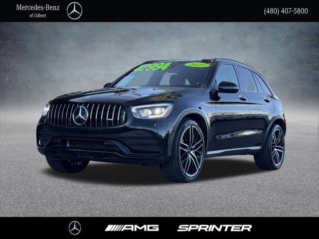 used 2021 Mercedes-Benz AMG GLC 43 car, priced at $38,994