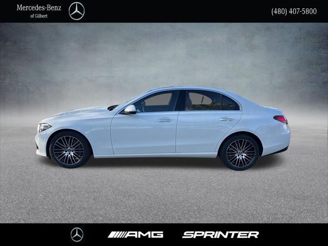 new 2025 Mercedes-Benz C-Class car, priced at $51,050