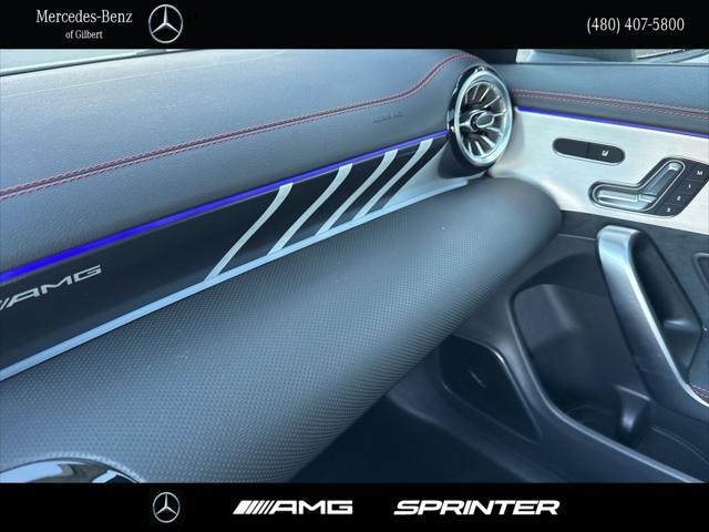 new 2025 Mercedes-Benz AMG CLA 45 car, priced at $73,000