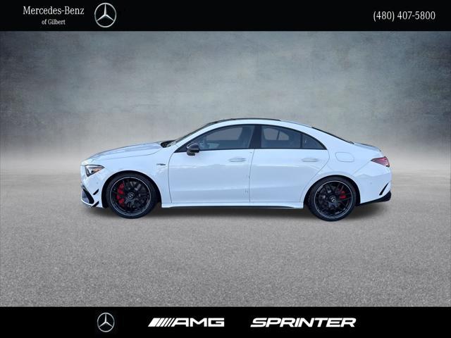 new 2025 Mercedes-Benz AMG CLA 45 car, priced at $73,000