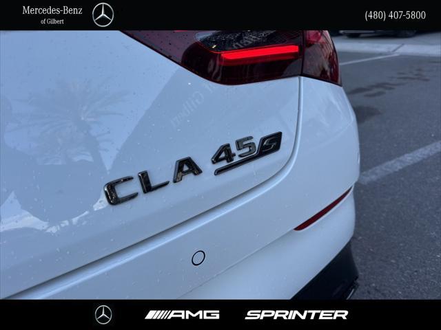 new 2025 Mercedes-Benz AMG CLA 45 car, priced at $73,000