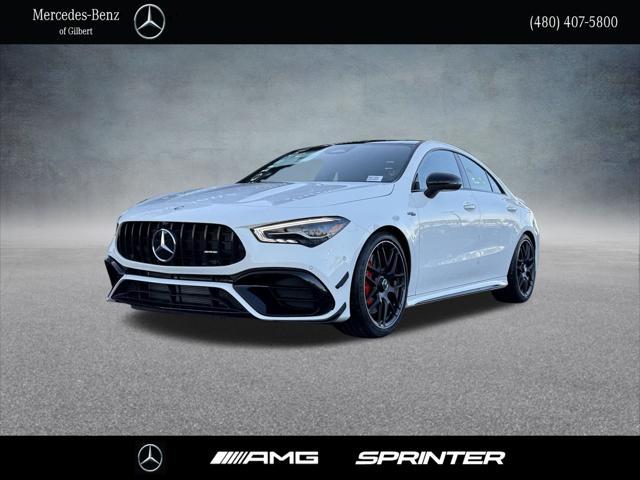 new 2025 Mercedes-Benz AMG CLA 45 car, priced at $73,000