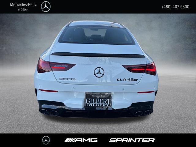new 2025 Mercedes-Benz AMG CLA 45 car, priced at $73,000