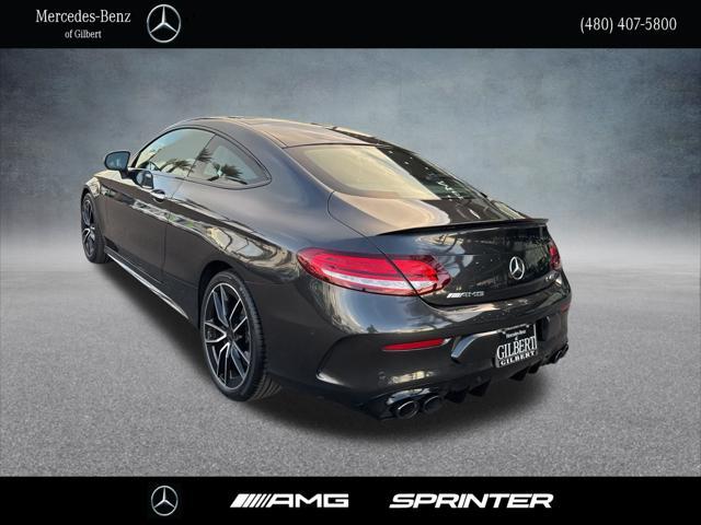 used 2021 Mercedes-Benz AMG C 43 car, priced at $47,994