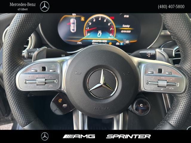 used 2021 Mercedes-Benz AMG C 43 car, priced at $47,994