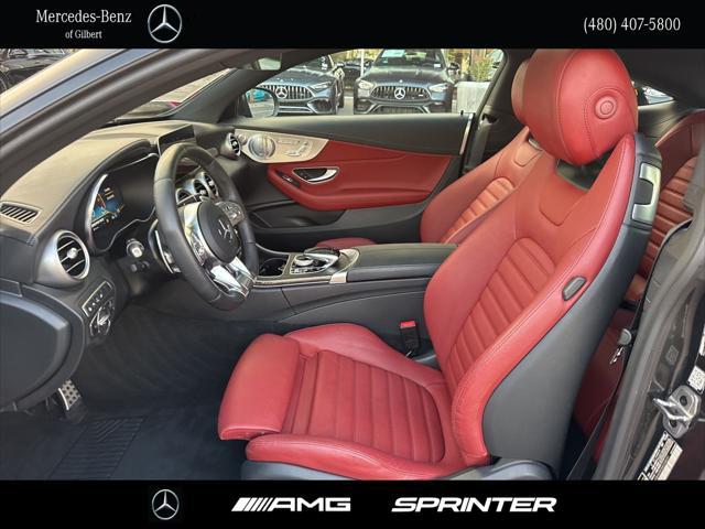 used 2021 Mercedes-Benz AMG C 43 car, priced at $47,994