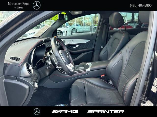 used 2021 Mercedes-Benz AMG GLC 43 car, priced at $39,987