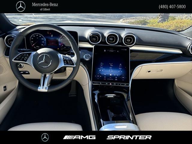 new 2024 Mercedes-Benz C-Class car, priced at $48,100