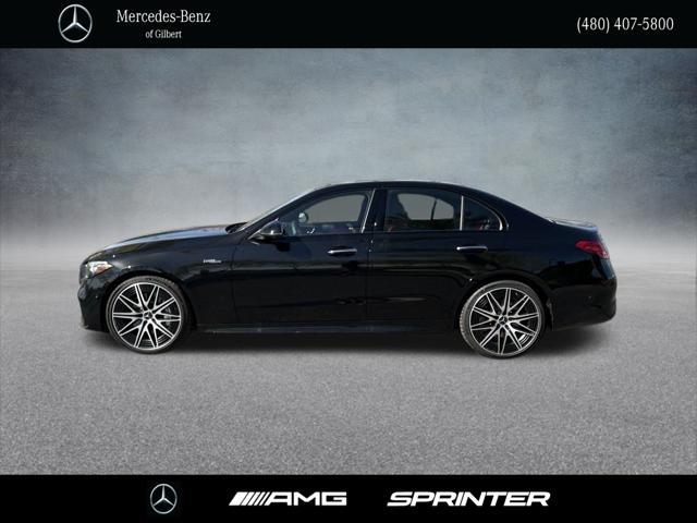 new 2024 Mercedes-Benz AMG C 43 car, priced at $70,045