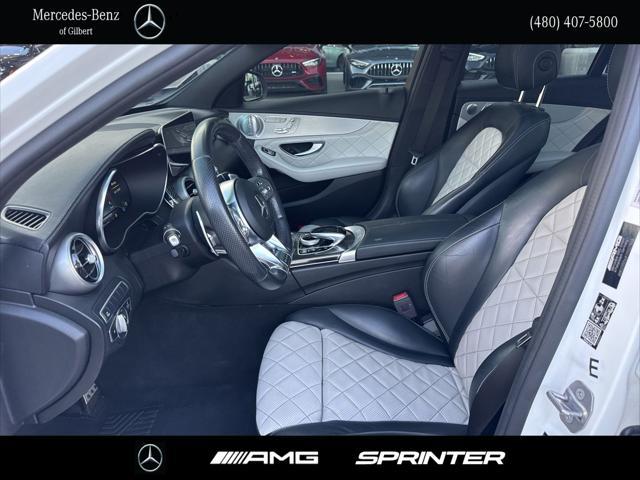 used 2020 Mercedes-Benz AMG C 43 car, priced at $32,987