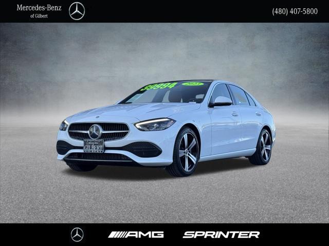 used 2023 Mercedes-Benz C-Class car, priced at $35,994