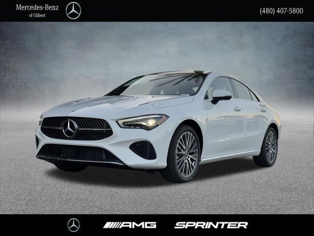 new 2025 Mercedes-Benz CLA 250 car, priced at $45,550