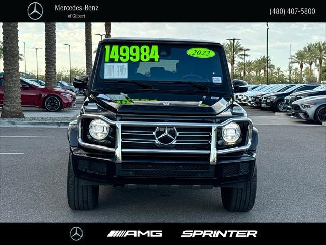 used 2022 Mercedes-Benz G-Class car, priced at $148,984