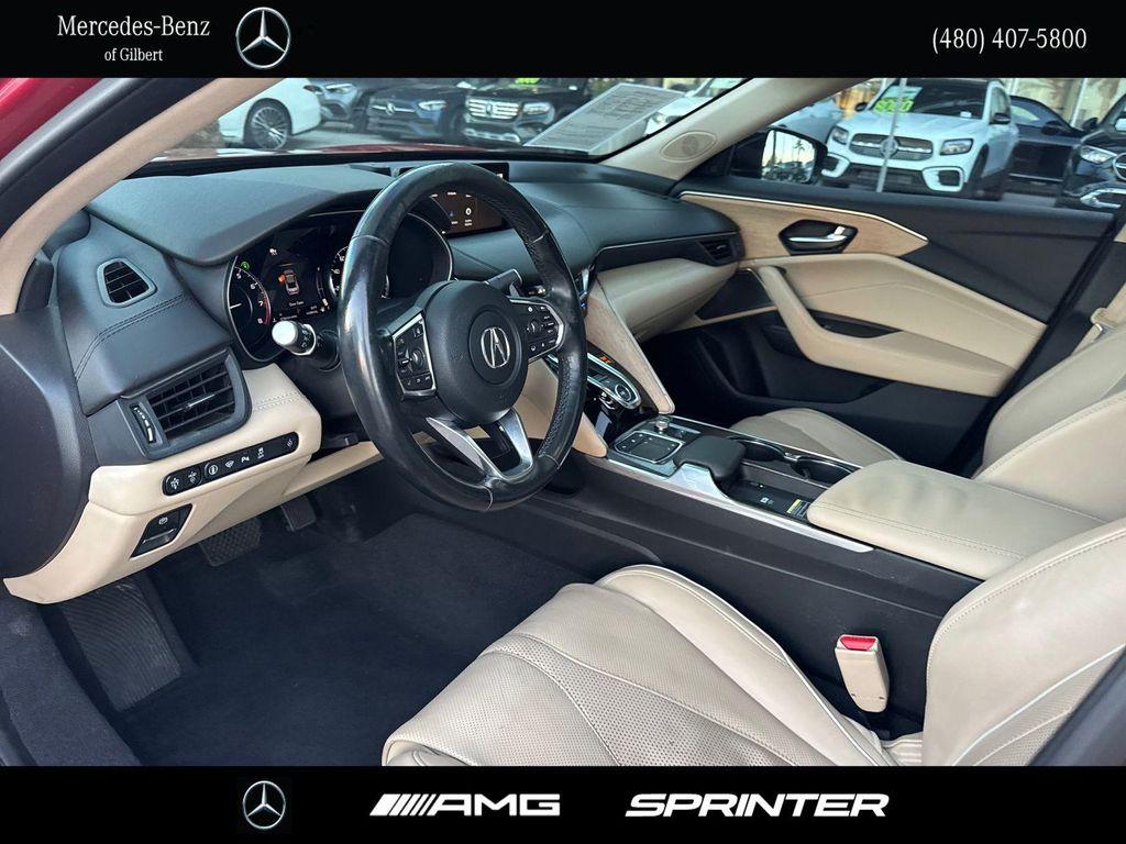 used 2021 Acura TLX car, priced at $22,987