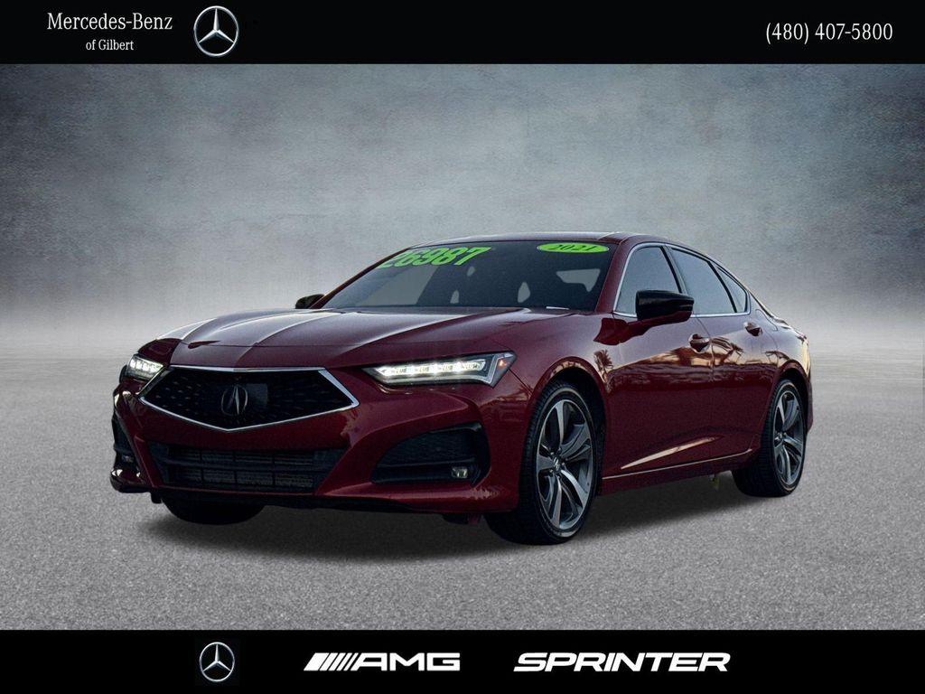 used 2021 Acura TLX car, priced at $23,487
