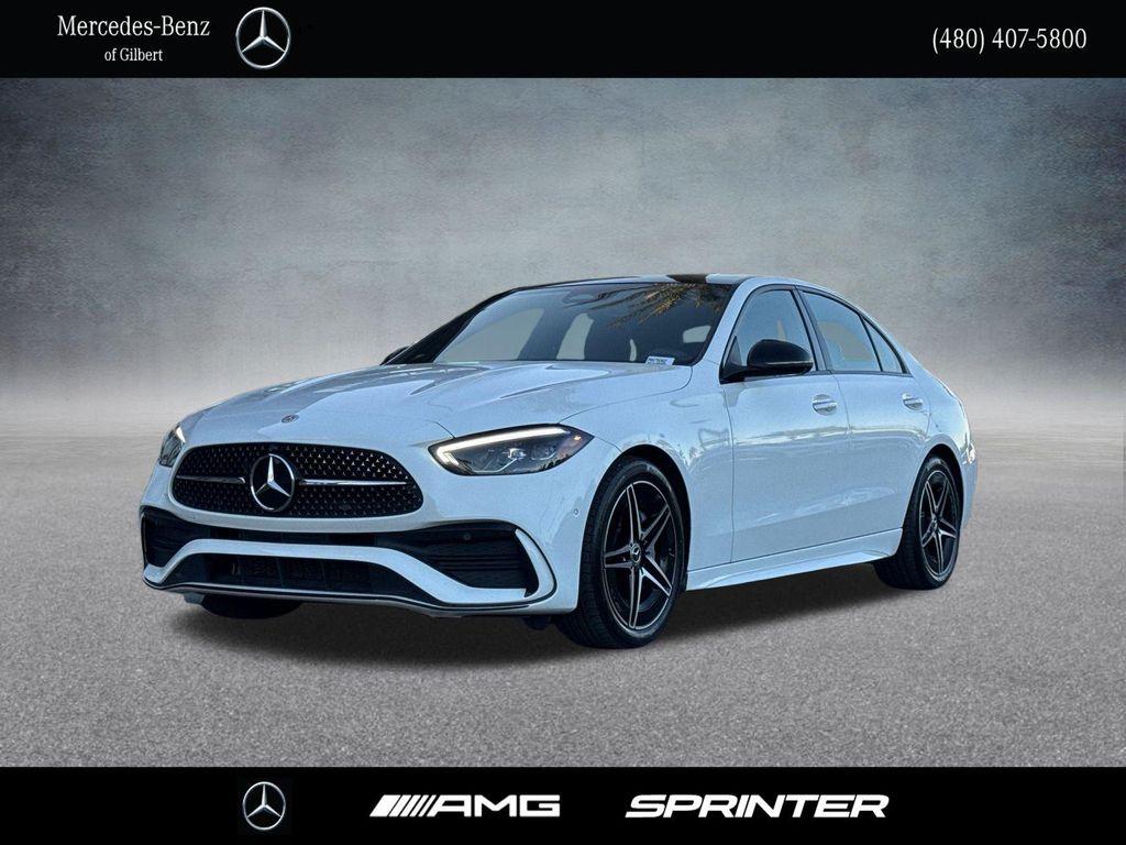 used 2023 Mercedes-Benz C-Class car, priced at $39,994