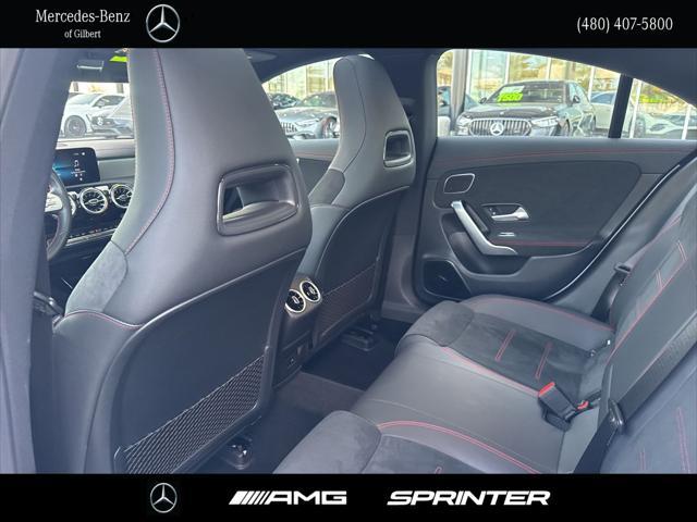 used 2023 Mercedes-Benz AMG CLA 35 car, priced at $43,994