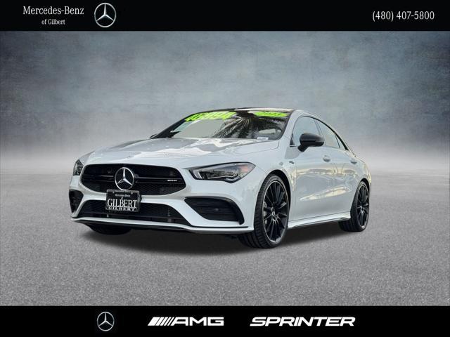 used 2023 Mercedes-Benz AMG CLA 35 car, priced at $43,994