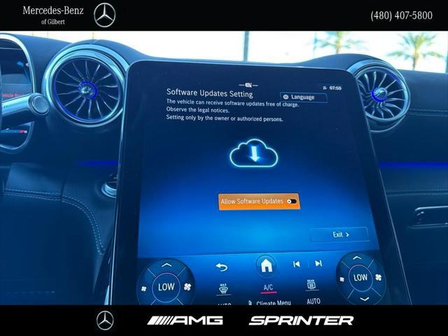 new 2025 Mercedes-Benz AMG SL 55 car, priced at $162,935