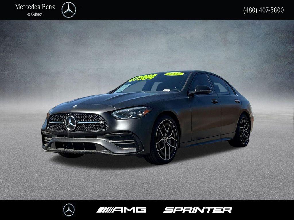 used 2025 Mercedes-Benz C-Class car, priced at $41,994