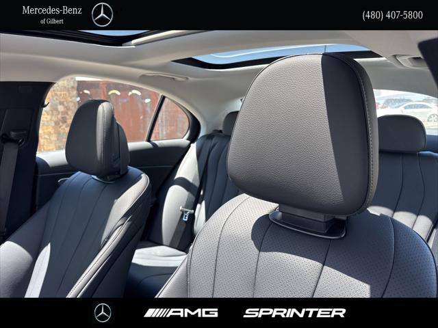 new 2025 Mercedes-Benz E-Class car, priced at $80,000