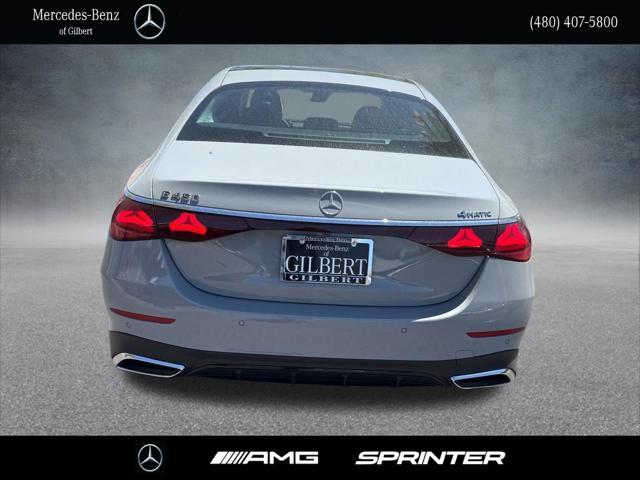 new 2025 Mercedes-Benz E-Class car, priced at $80,000
