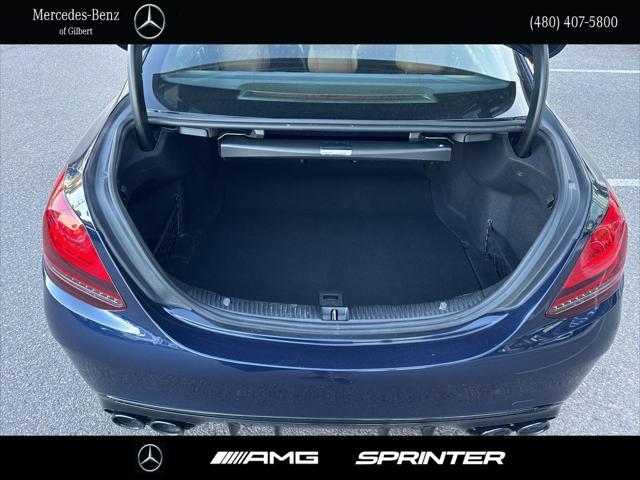 used 2020 Mercedes-Benz AMG C 43 car, priced at $41,994