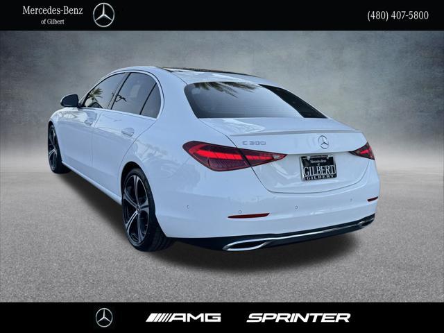 used 2022 Mercedes-Benz C-Class car, priced at $36,994
