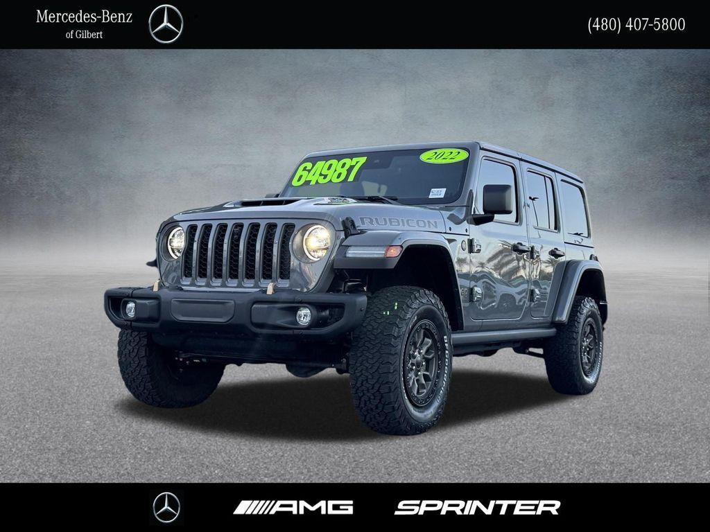 used 2022 Jeep Wrangler Unlimited car, priced at $62,987