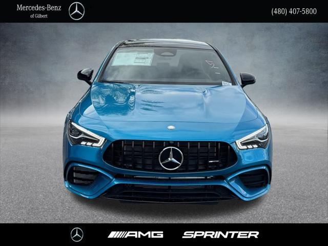 new 2025 Mercedes-Benz AMG CLA 45 car, priced at $74,425