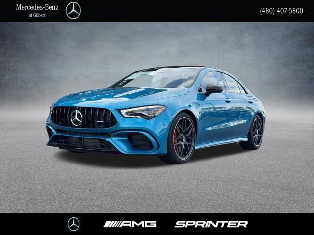 new 2025 Mercedes-Benz AMG CLA 45 car, priced at $74,425