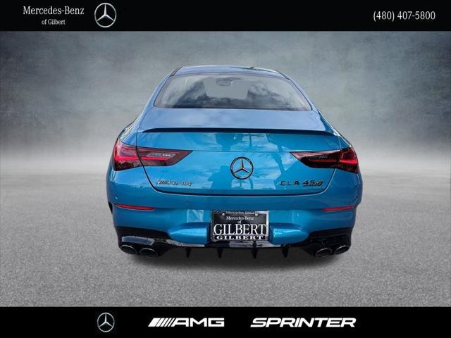 new 2025 Mercedes-Benz AMG CLA 45 car, priced at $74,425