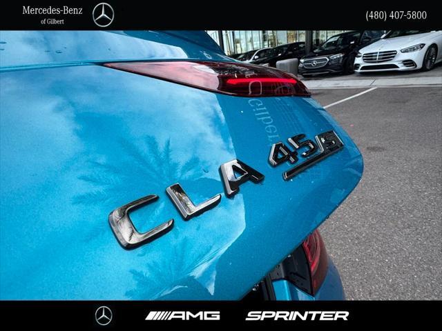 new 2025 Mercedes-Benz AMG CLA 45 car, priced at $74,425