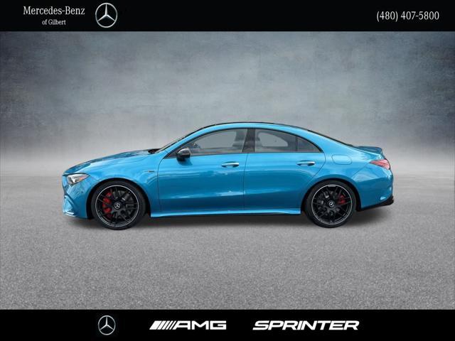 new 2025 Mercedes-Benz AMG CLA 45 car, priced at $74,425