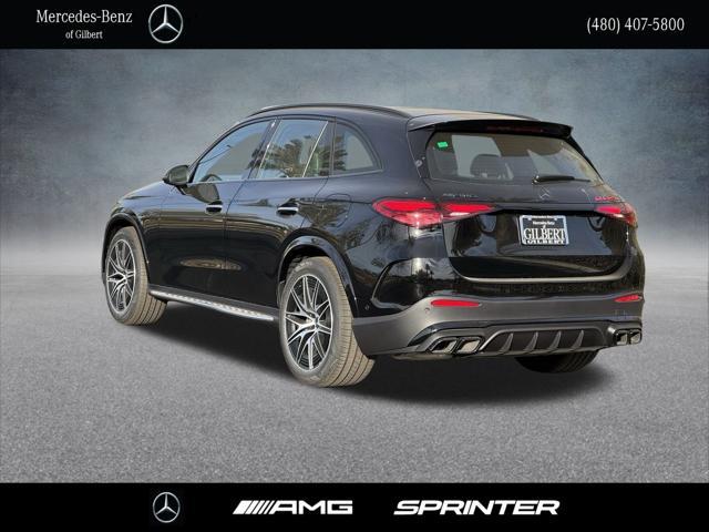 new 2025 Mercedes-Benz AMG GLC 63 car, priced at $93,890