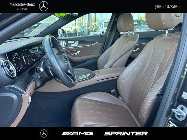 used 2021 Mercedes-Benz E-Class car, priced at $39,987