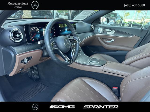 used 2021 Mercedes-Benz E-Class car, priced at $39,987