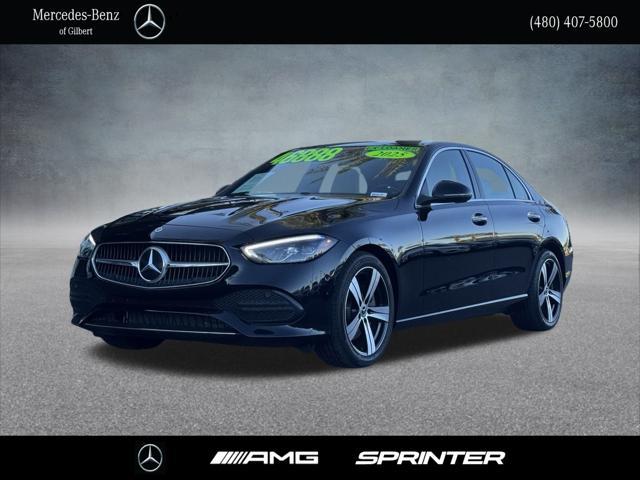 used 2025 Mercedes-Benz C-Class car, priced at $46,888