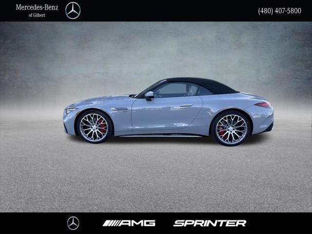 new 2024 Mercedes-Benz AMG SL 55 car, priced at $160,535