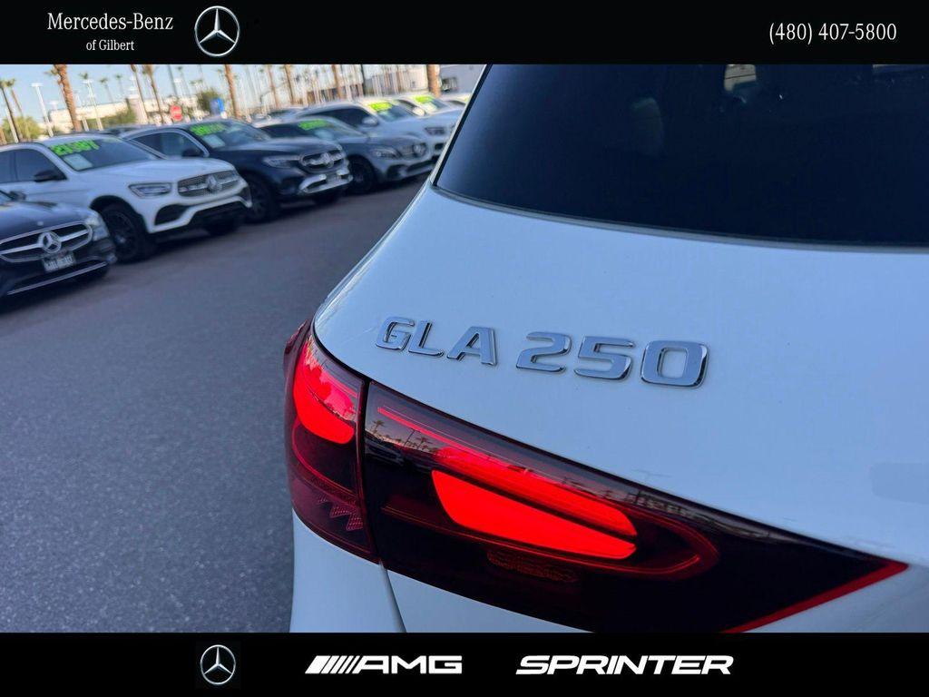 used 2025 Mercedes-Benz GLA 250 car, priced at $34,888
