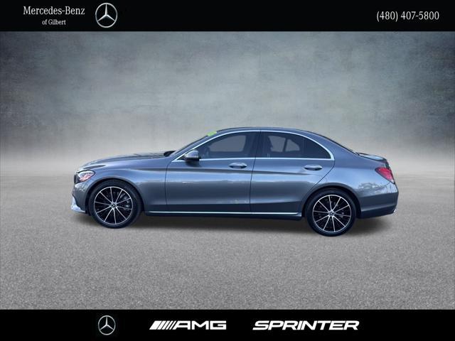 used 2021 Mercedes-Benz C-Class car, priced at $27,994