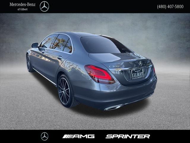 used 2021 Mercedes-Benz C-Class car, priced at $27,994