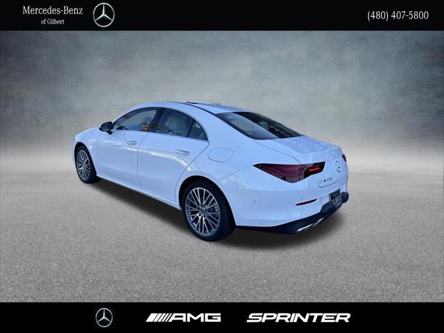 new 2025 Mercedes-Benz CLA 250 car, priced at $45,550