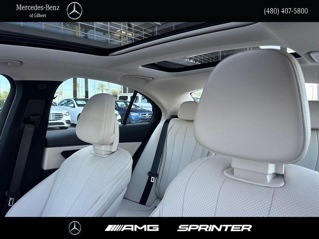 used 2024 Mercedes-Benz E-Class car, priced at $55,494