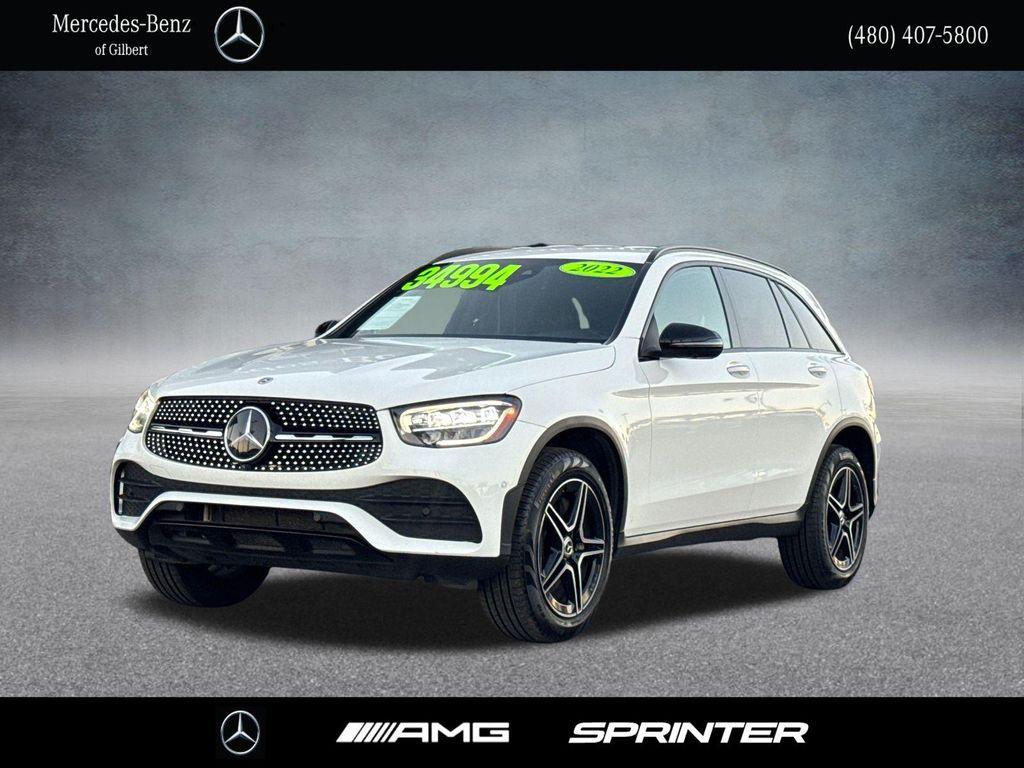 used 2022 Mercedes-Benz GLC 300 car, priced at $32,994
