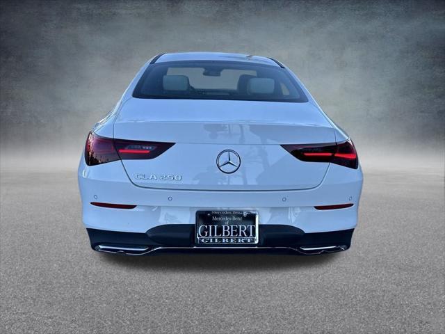 new 2025 Mercedes-Benz CLA 250 car, priced at $45,550