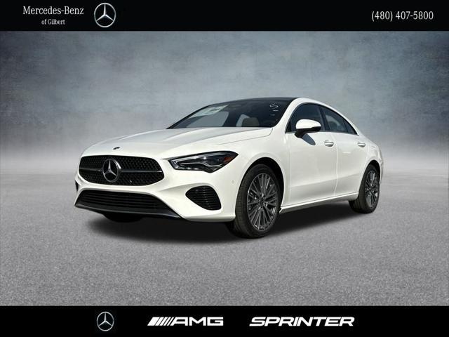 new 2025 Mercedes-Benz CLA 250 car, priced at $45,700