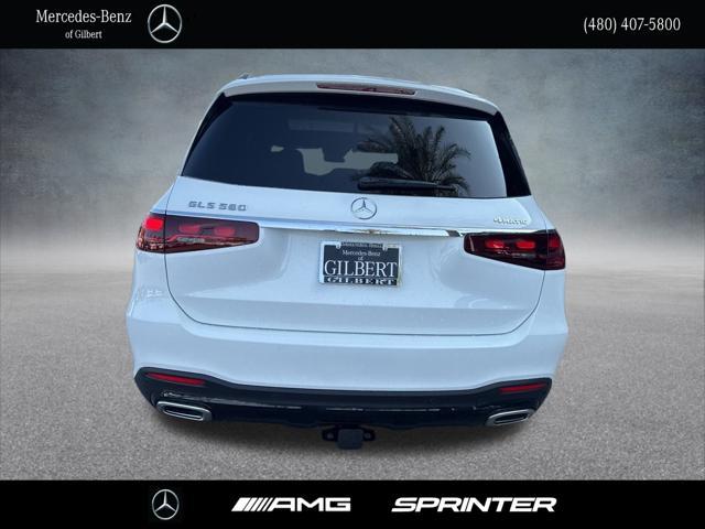 new 2025 Mercedes-Benz GLS 580 car, priced at $119,870